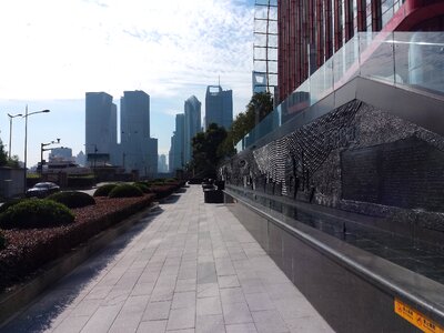 Big city modern architecture