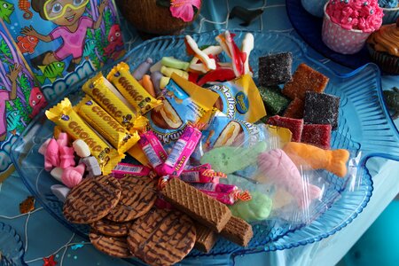Candy colorful celebration