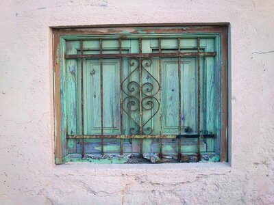 Vintage grating green
