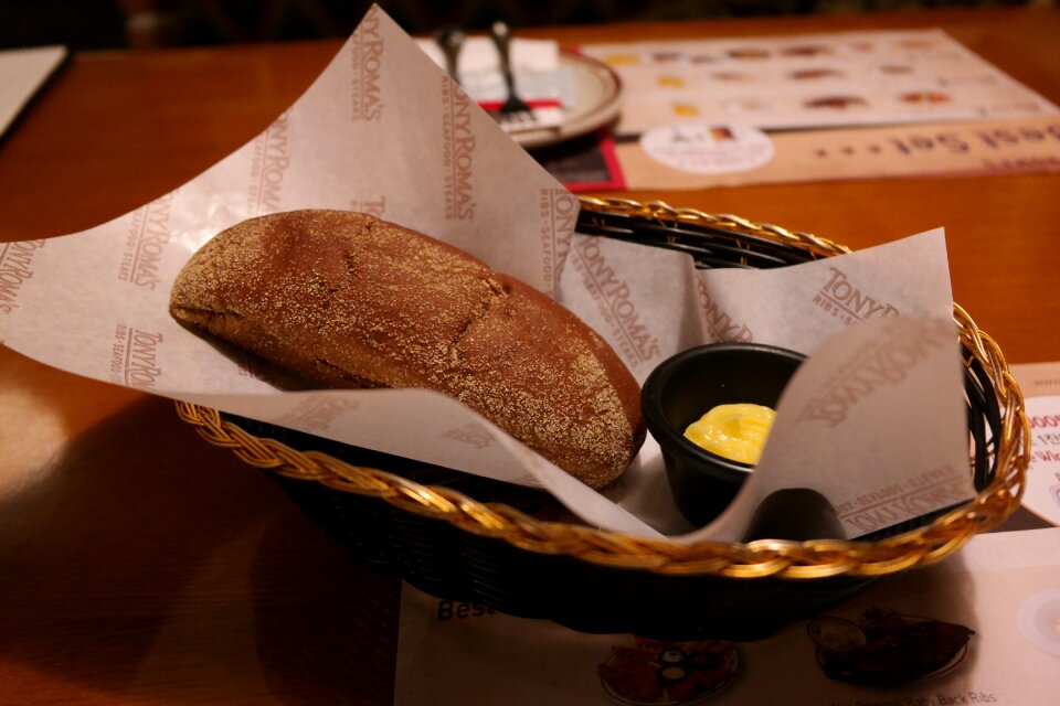 Bread snack meokbang