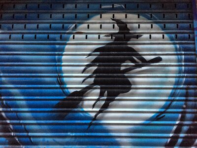 Black graffity art