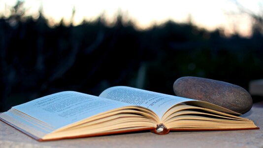 Lyrics open book read