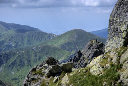 Mountains view nature photo