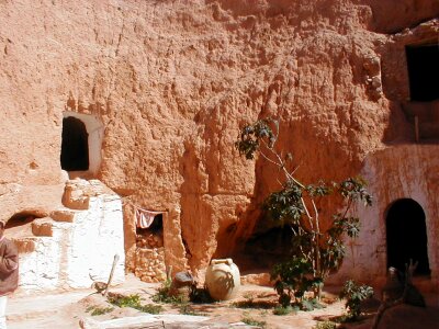 Matmata troglodyte city southern tunisia