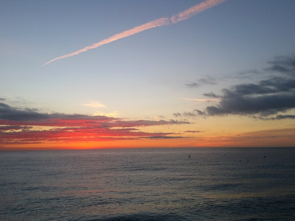 Horizon sea sky
