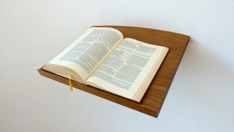Word of god the holy book font photo
