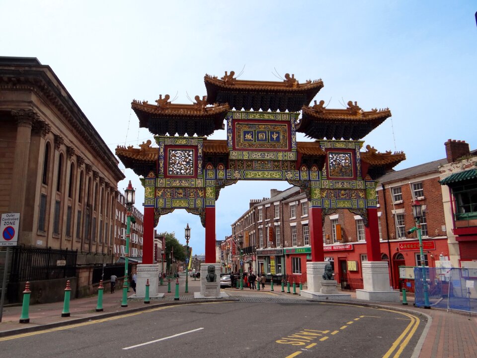 Chinatown liverpool england