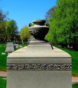 Graveyard grave tombstone