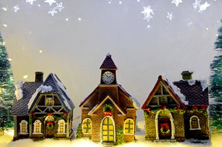 Winter wintry snow