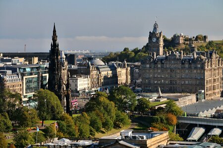 Calton hill princess street scott monument