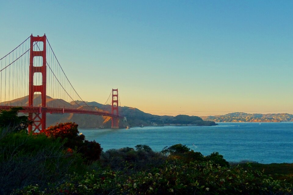 California bay landmark photo