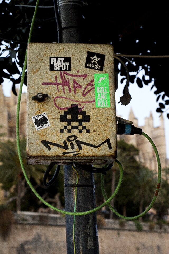 Urban stickers street
