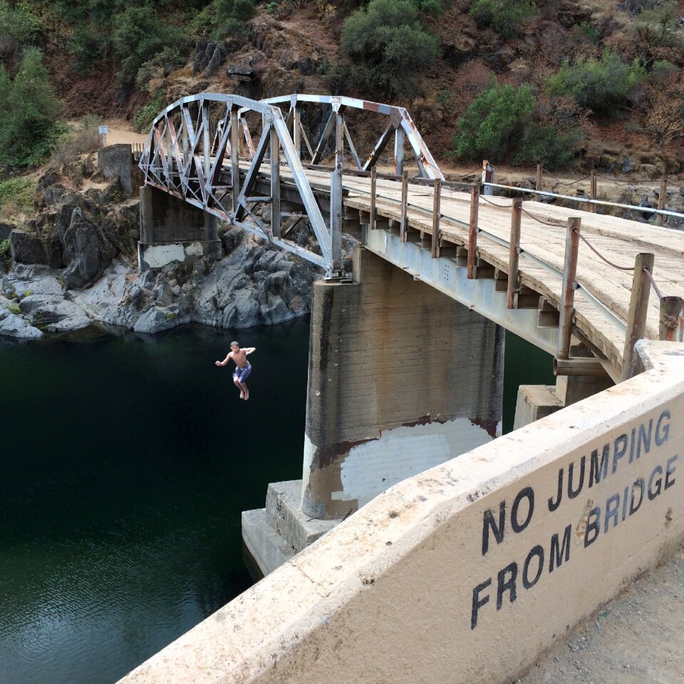 Jumping rule breaking