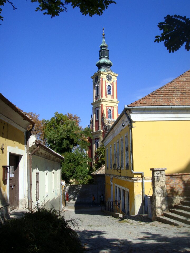 Alley tower hungary