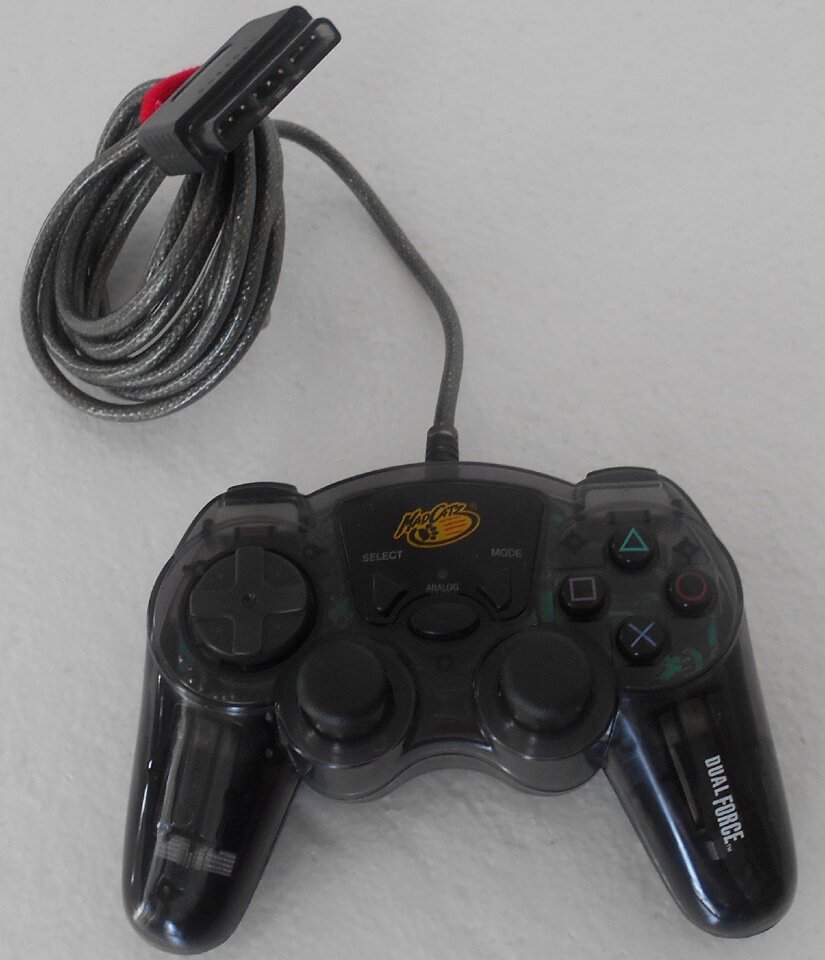 Hand control gray video