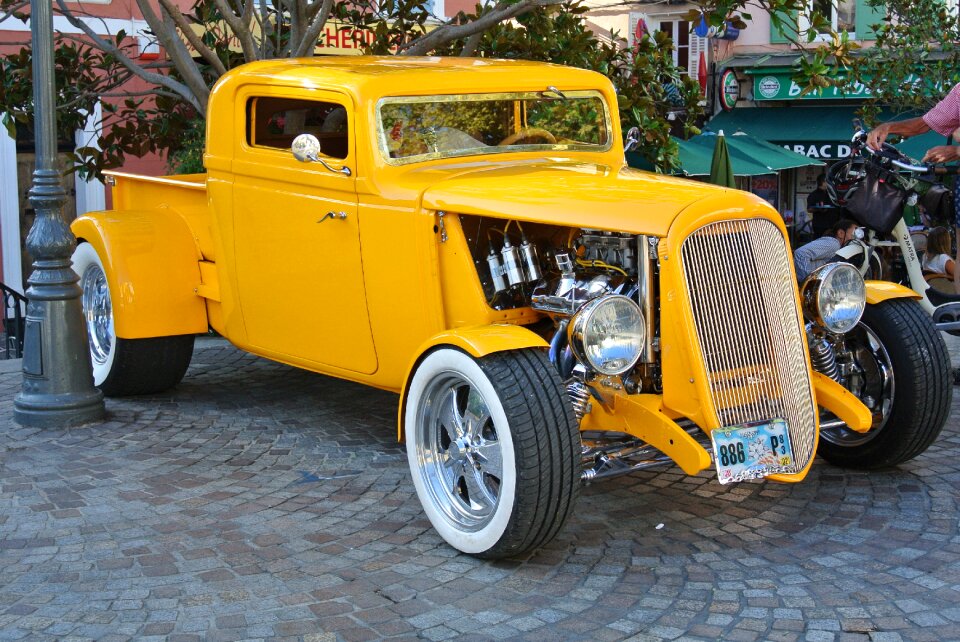 Retro old car collection