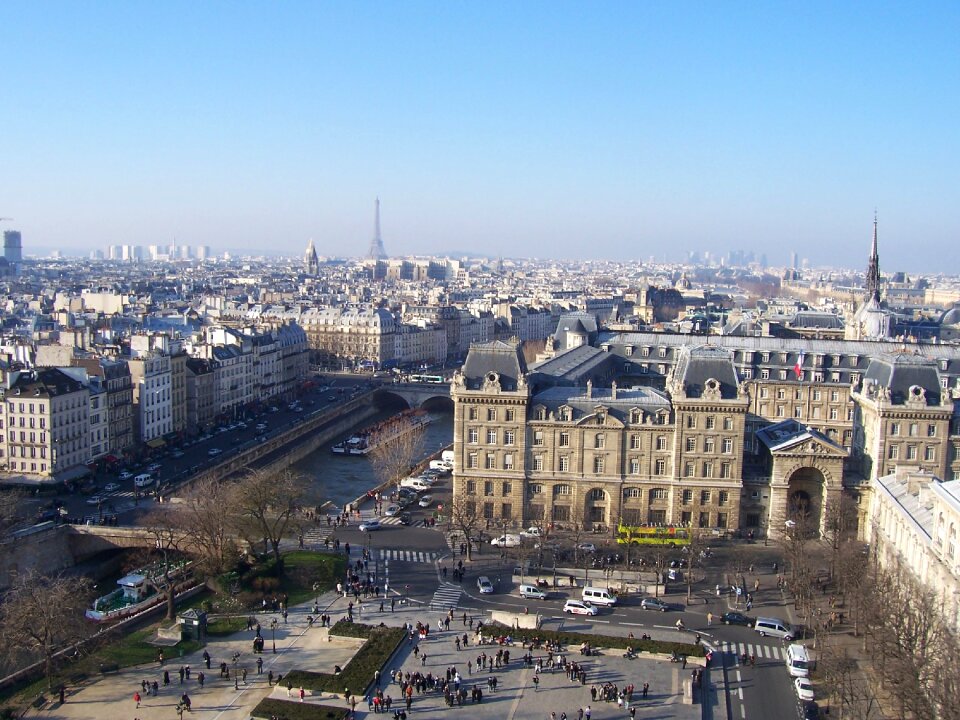 France eiffel tower overview