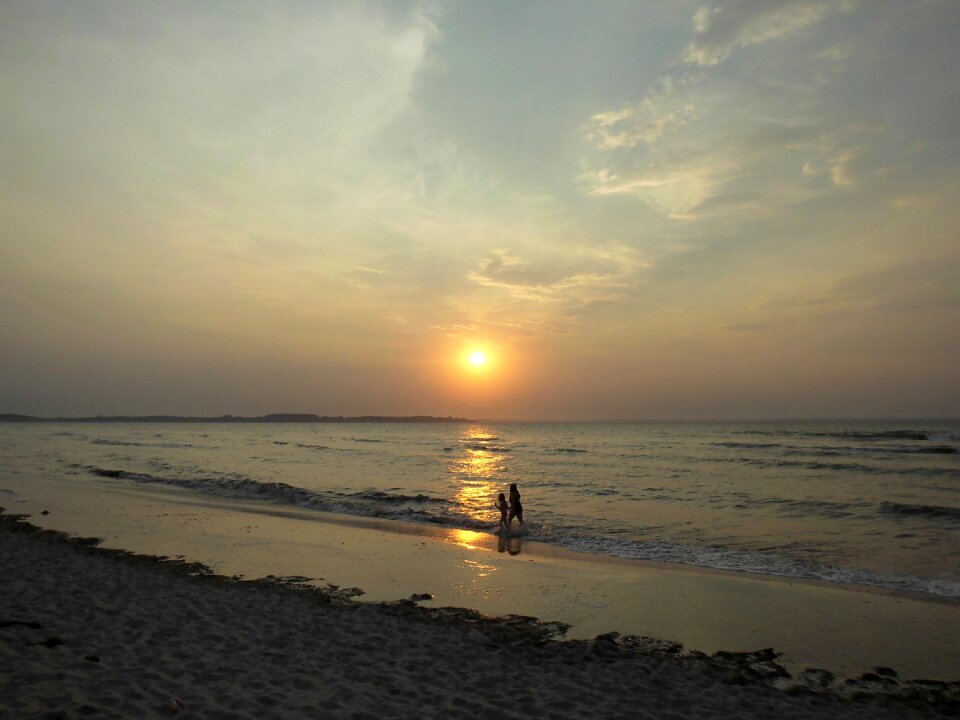 Baltic sea sea sunset