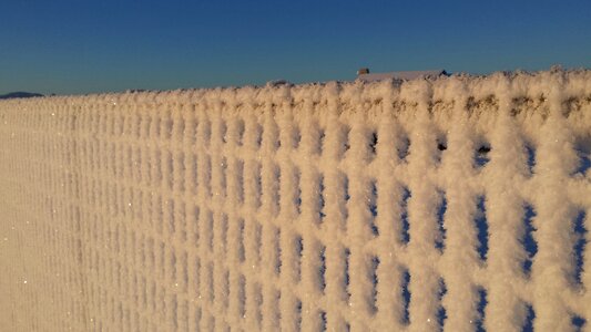 Ice weather outdoors