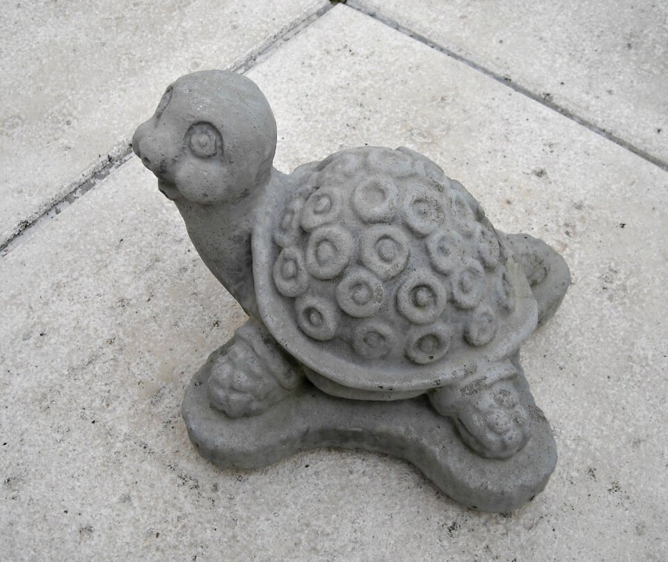 Garden decoration stone cute