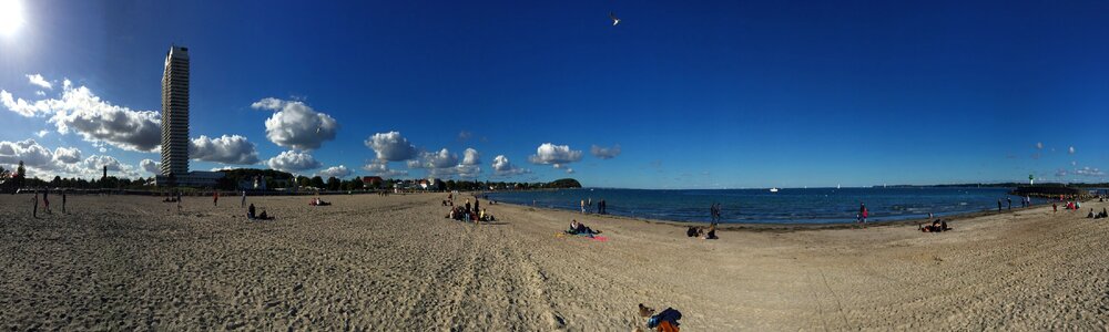 Sea panorama germany photo