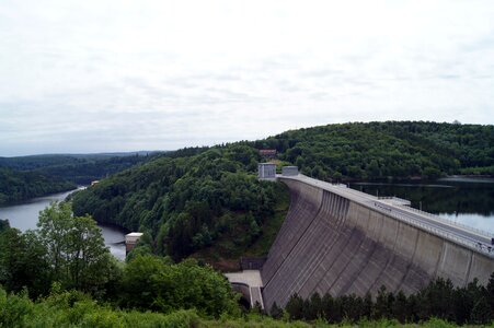 Rappbode reservoir landscape reservoir