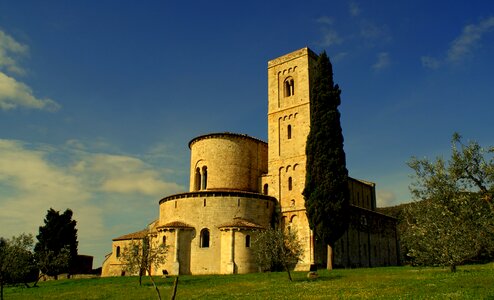 Montalcino tuscan italia