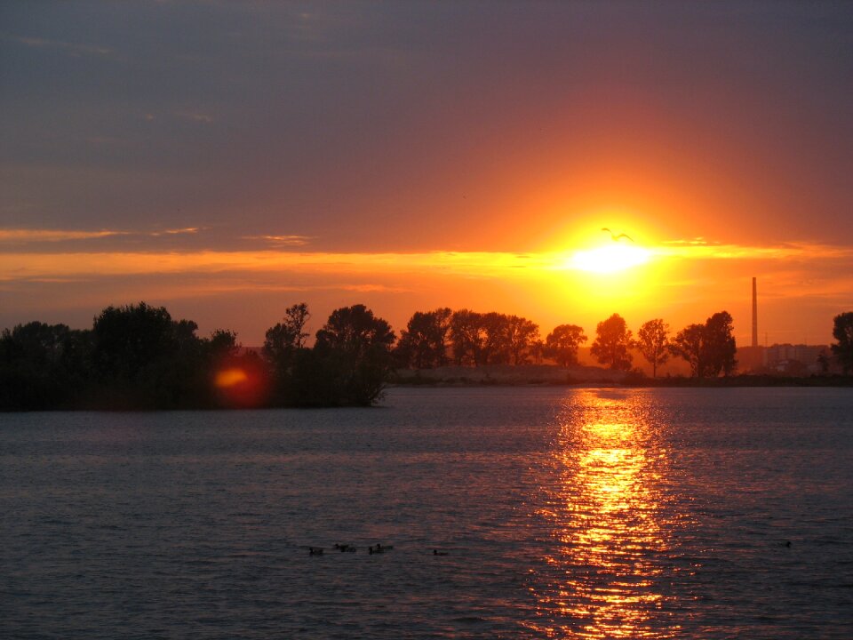 Sunset russia kazan marina