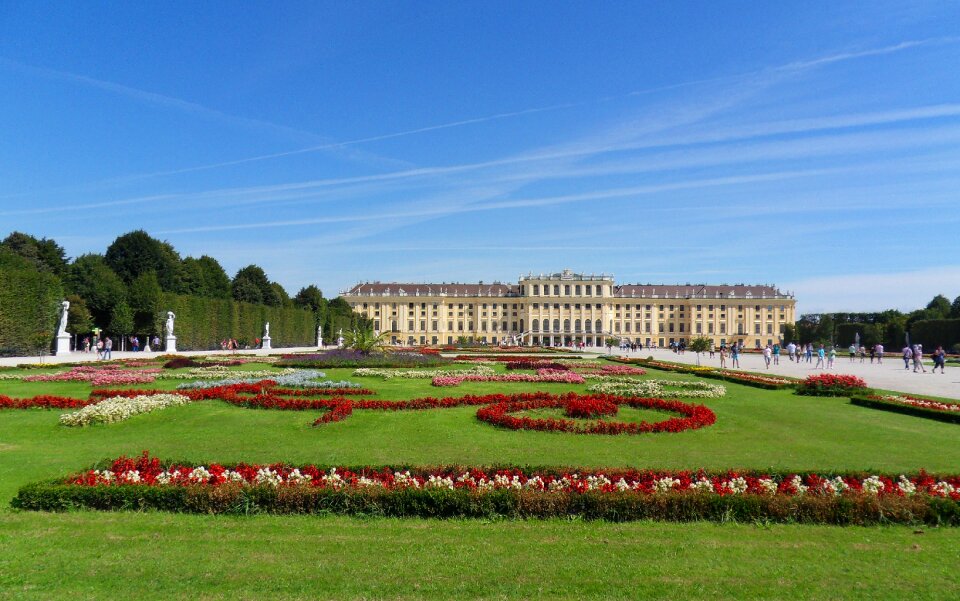 Austria park buildings
