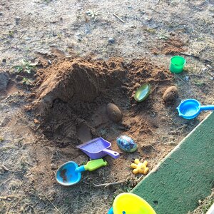 Child beach joke