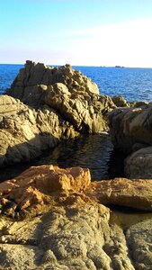 Rocks sea landscape photo