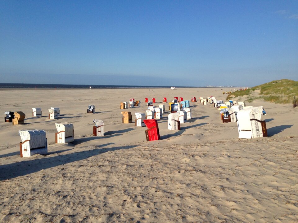 North sea sand island