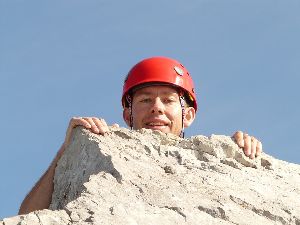 Arrived climber climb