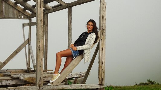 Woman posing beauty