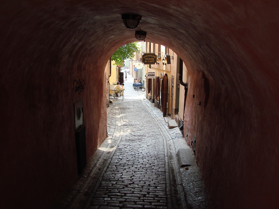 Street stockholm sweden photo