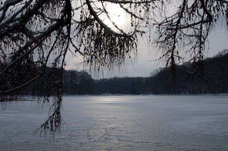Lake ice season photo