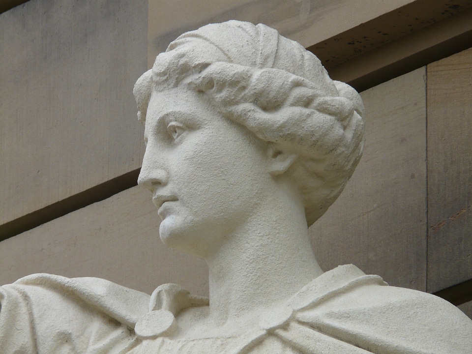 Gypsum white animal