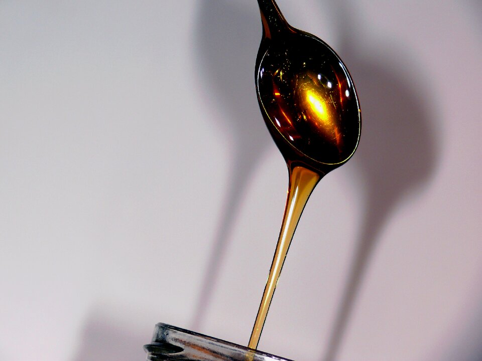 Nectar honey dipper honey jar
