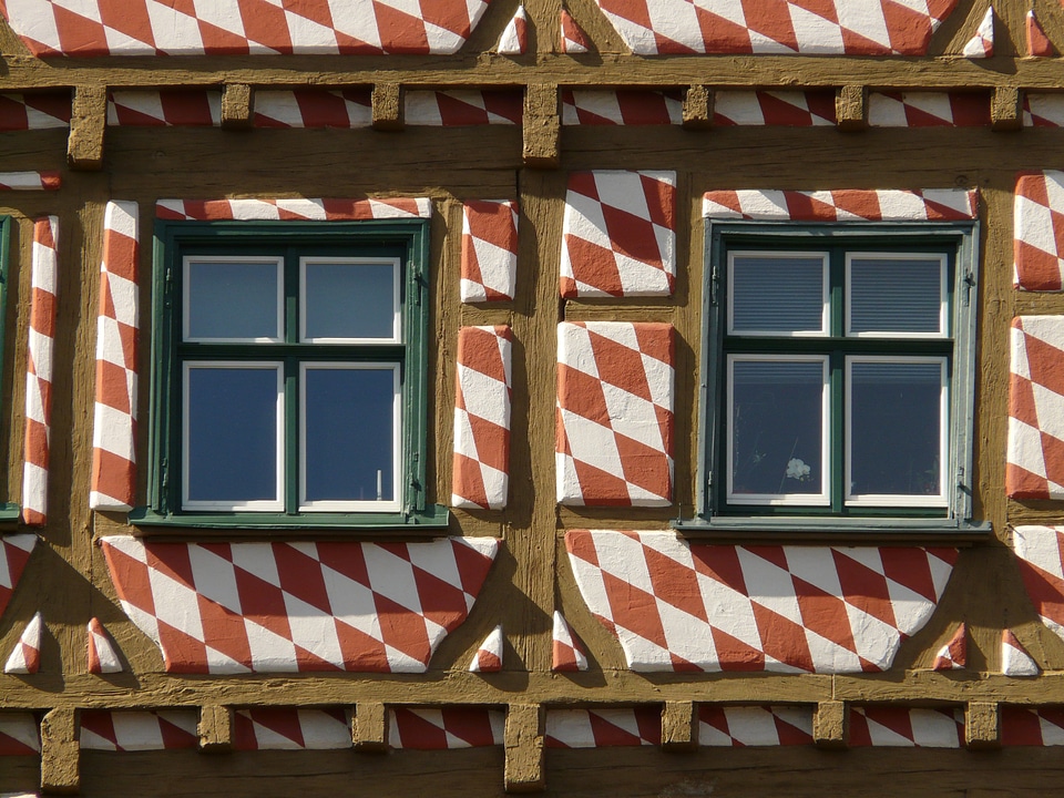 Entablature house facade