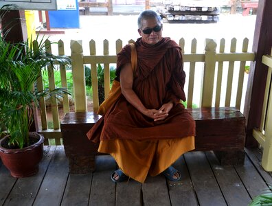 Dark sunglasses religion buddhist