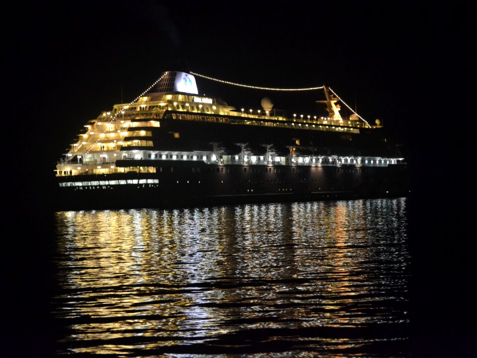 Ocean night illuminated