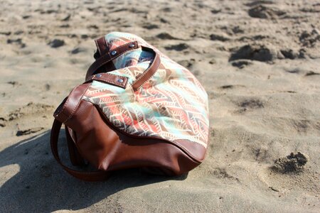 Forgotten holiday sand