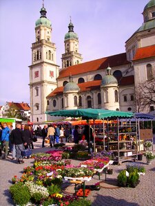 Market stall stands stand photo