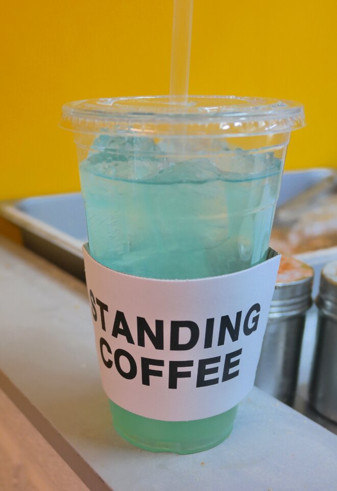 Drinks standing coffee highlight