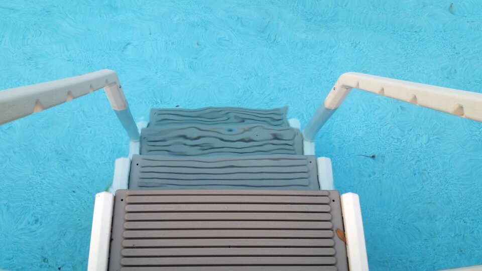 Water blue swim