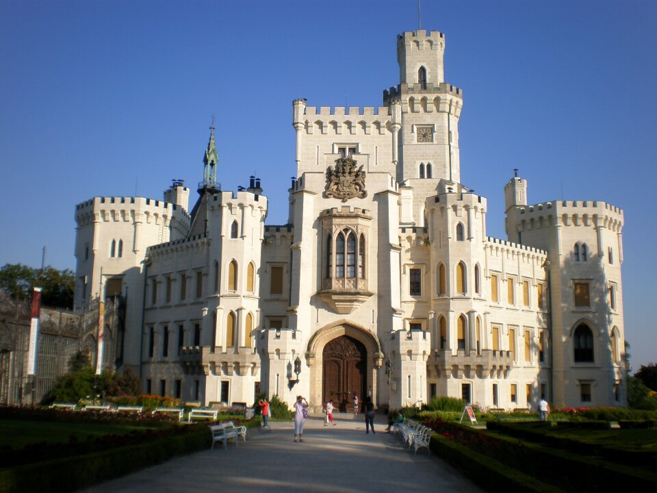 Castle hluboka czech republic