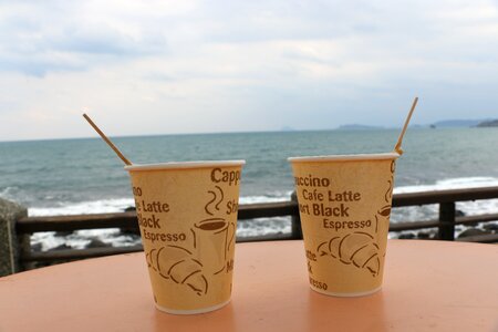 Coffee marine far vision