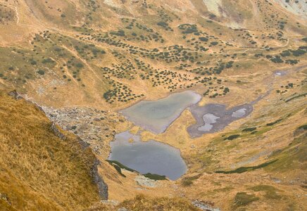 Western tatras top view nature