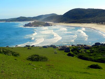 Lagoon santa catarina brazil photo