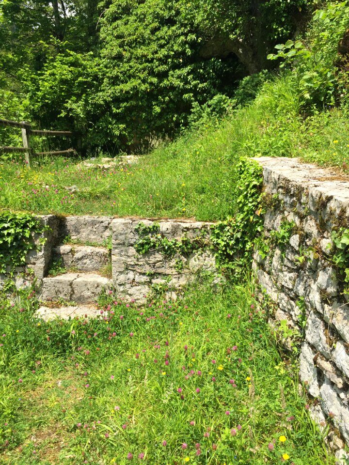 Stairs wall switzerland